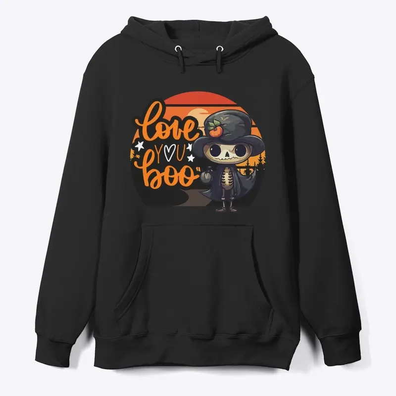 Love You Boo - Cute Halloween Design