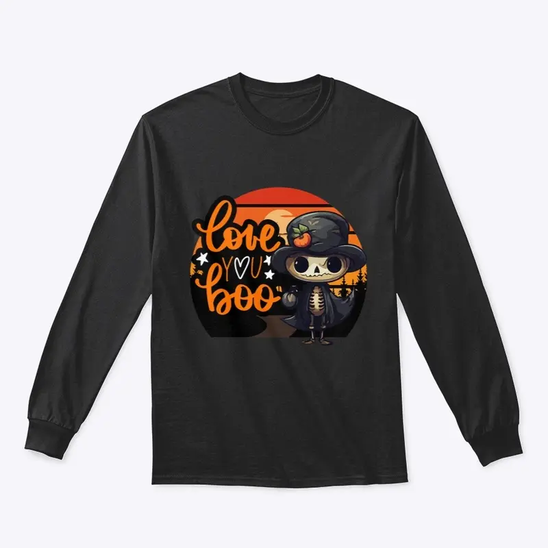 Love You Boo - Cute Halloween Design