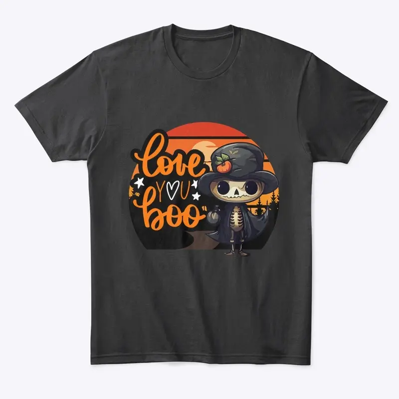 Love You Boo - Cute Halloween Design