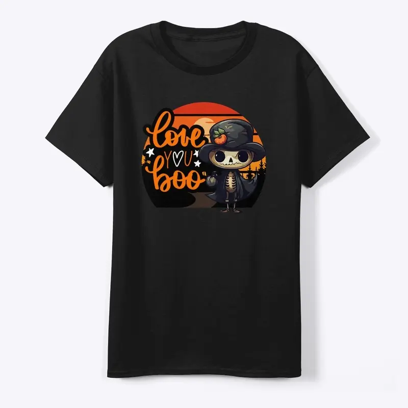 Love You Boo - Cute Halloween Design