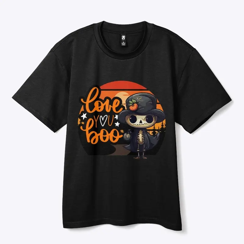 Love You Boo - Cute Halloween Design