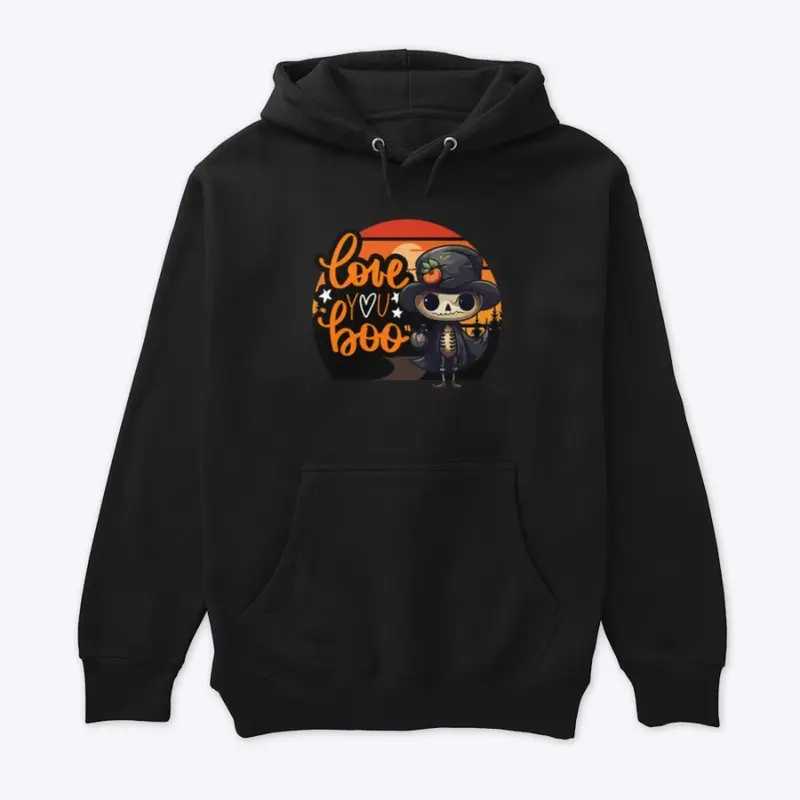 Love You Boo - Cute Halloween Design