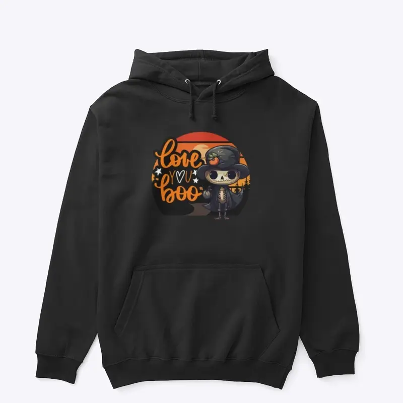 Love You Boo - Cute Halloween Design